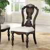 Furniture of America Promenade Dark Brown Traditional Side Chair (2/Ctn) Model FM31002DB-SC-2PK