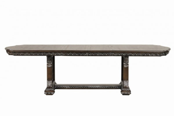 Furniture of America Promenade Dark Brown Traditional Dining Table Model FM31002DB-T-TABLE