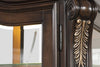 Furniture of America Leovanni Dark Brown Traditional Curio Model FM31003DB-CR-SET