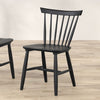 Furniture of America Beale Black Mid-Century Modern Dining Chair (2/Ctn) Model FM3100BK-SC-2PK