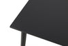 Furniture of America Beale Black Mid-Century Modern Dining Table Model FM3100BK-T