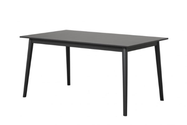 Furniture of America Beale Black Mid-Century Modern Dining Table Model FM3100BK-T
