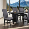 Furniture of America Easingwold Black Modern Contemporary Dining Table Model FM3231BK-T-TABLE