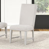 Furniture of America Argenthart Light Gray Transitional Dining Chair (2/Ctn) Model FM3368GY-SC-2PK