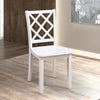 Furniture of America Yamhill White Transitional 5 Pc. Dining Table Set Model FM3424WH-T-5PK
