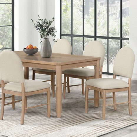 Furniture of America Rheinfall Natural/Beige Transitional Dining Table Model FM3426NT-T