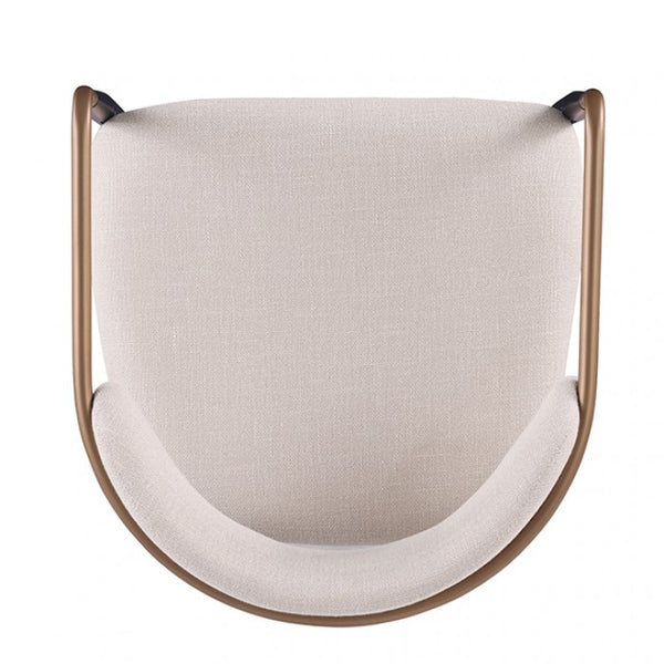 Furniture of America Neasden Natural/Black/White Contemporary Side Chair (2/Ctn) Model FM37003NT-AC-2PK