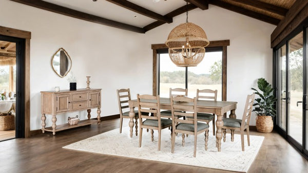 Furniture of America Chesapeake Light White Wash Modern Farmhouse Side Chair Model FM39000AK-SC-2PK