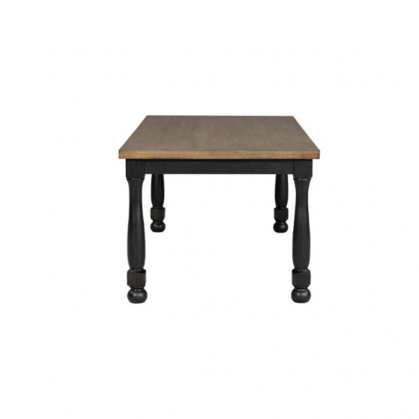Furniture of America Neue Mills Black Modern Farmhouse Rect. Dining Table Model FM39009BK-T