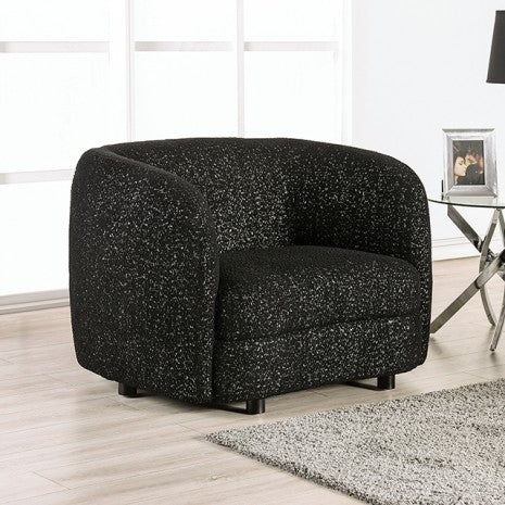 Furniture of America Versoix Black Contemporary Chair Model FM61003BK-CH