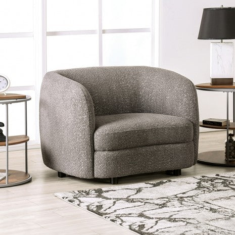 Furniture of America Versoix Charcoal Gray Contemporary Chair Model FM61003GY-CH