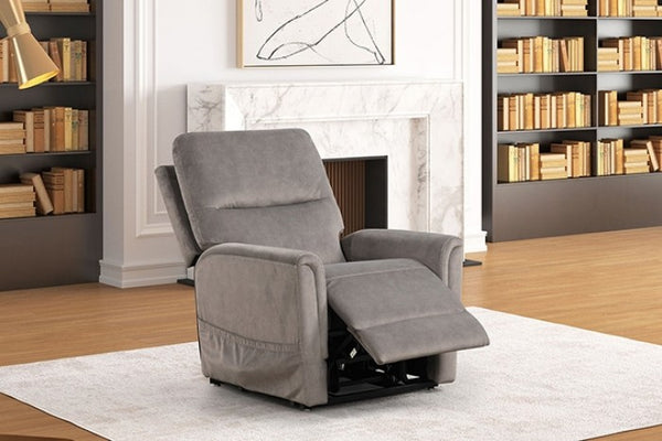 Furniture of America Ferdinandus Gray Contemporary Lift Chair Model FM68000GY-LC