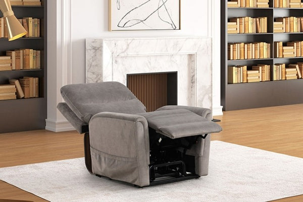 Furniture of America Ferdinandus Gray Contemporary Lift Chair Model FM68000GY-LC