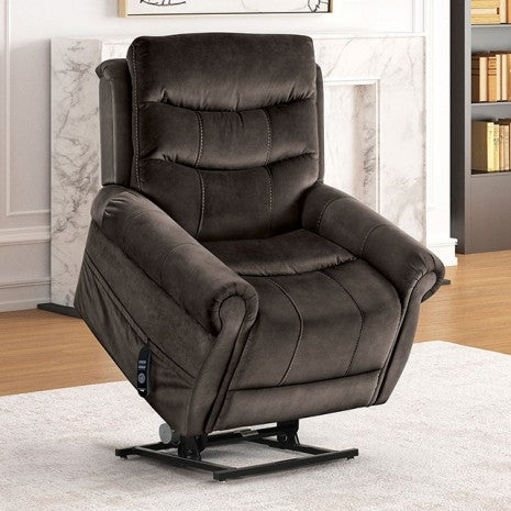 Furniture of America Dionysia Dark Gray Transitional Lift Chair Model FM68001DG-LC