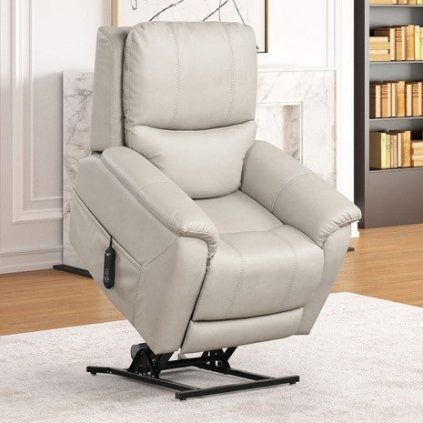 Furniture of America Ethelreda Light Gray Contemporary Lift Chair Model FM68002LG-LC