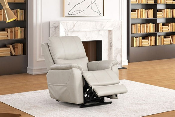 Furniture of America Ethelreda Light Gray Contemporary Lift Chair Model FM68002LG-LC