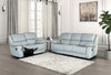 Furniture of America Glarus Powder Blue Transitional Recliner Chair Model FM69003BL-CH-M