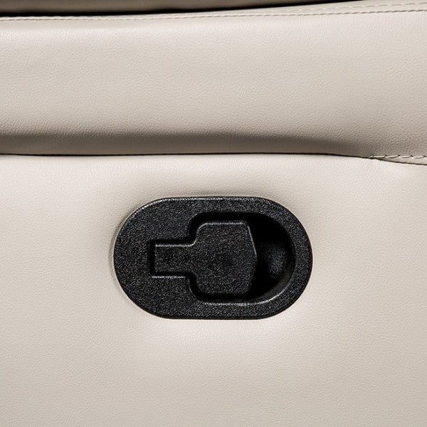 Furniture of America Glarus White Transitional Recliner Chair Model FM69003WH-CH-M