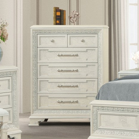 Furniture of America Stella Mia Creamy White Traditional Chest Model FM70000WH-C