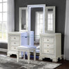 Furniture of America Stella Mia Creamy White Traditional Vanity Set Model FM70000WH-V-SET