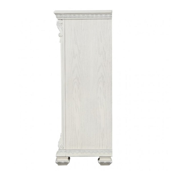 Furniture of America Promenade Wire Brushed White Traditional Chest Model FM70001WH-C