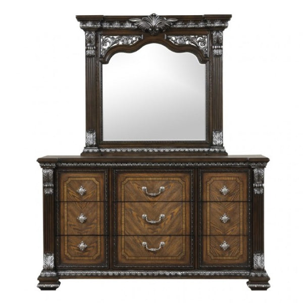 Furniture of America Promenade Espresso Traditional Dresser W/Jewelry Box Model FM70002DB-D