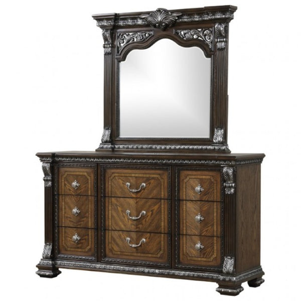 Furniture of America Promenade Espresso Traditional Dresser W/Jewelry Box Model FM70002DB-D