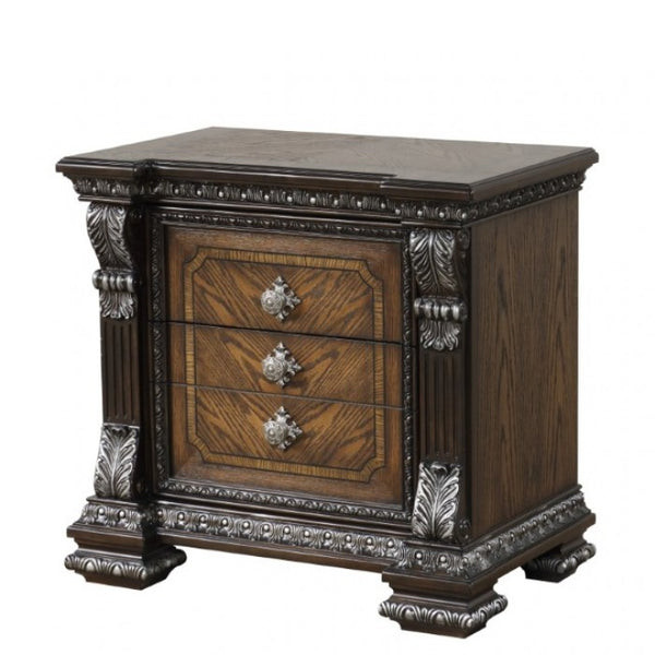 Furniture of America Promenade Espresso Traditional Nightstand Model FM70002DB-N