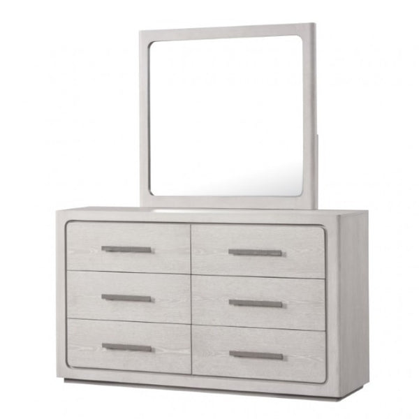 Furniture of America Crowthorne White Oak Contemporary Mirror Model FM70100AK-M