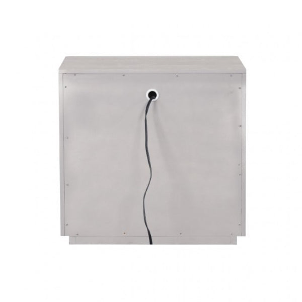 Furniture of America Crowthorne White Oak Contemporary Nightstand Model FM70100AK-N