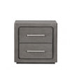 Furniture of America Crowthorne Warm Gray Contemporary Nightstand Model FM70100GY-N