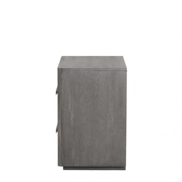 Furniture of America Crowthorne Warm Gray Contemporary Nightstand Model FM70100GY-N