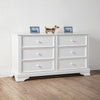 Furniture of America Fanton White Transitional Dresser Model FM7107WH-D