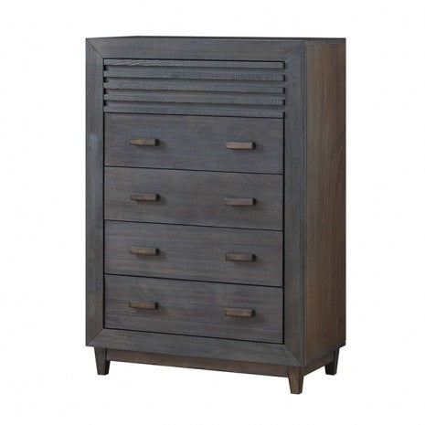 Furniture of America Griffin Charcoal Brown Transitional Chest Model FM7108DB-C