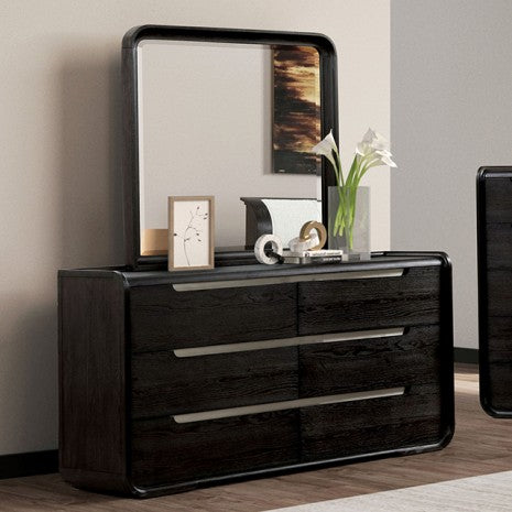 Furniture of America Osterley Black Modern Contemporary Dresser Model FM71500BK-D