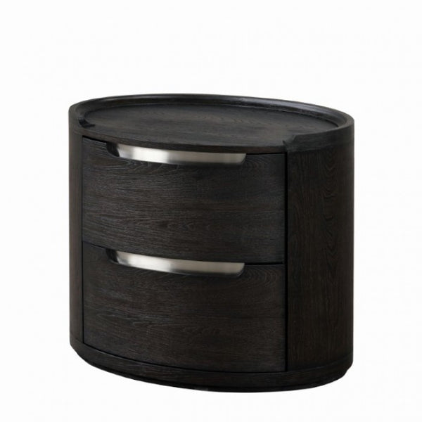 Furniture of America Osterley Black Modern Contemporary Nightstand Model FM71500BK-N