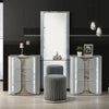 Furniture of America Cleburne Light Gray Contemporary Vanity Set W/ Stool Model FM72011LG-V-SET