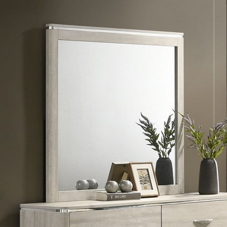 Furniture of America Farsund Dusty Gray Contemporary Mirror Model FM72013LG-M