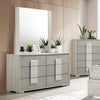 Furniture of America Lincolt White Wash/Stone Gray Contemporary Dressser Model FM7201WH-D