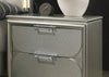 Furniture of America Sheridan Silver Contemporary Nightstand Model FM72080SV-N