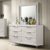 Furniture of America Lareina Pearl White Contemporary Dresser Model FM72081WH-D