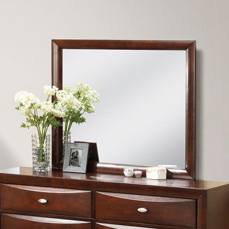 Furniture of America Zosimo Dark Cherry Transitional Mirror Model FM7210CH-M