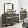 Furniture of America Voleta Gray Contemporary Dresser Model FM7212GY-D