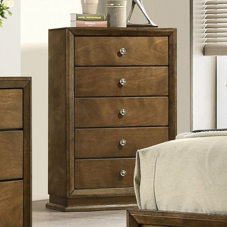 Furniture of America Kirkham Walnut Transitional Chest Model FM7213WN-C