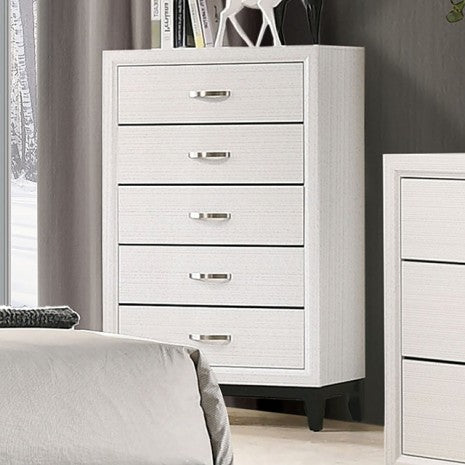 Furniture of America Errico White Contemporary Chest Model FM7215WH-C