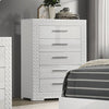 Furniture of America Whitby White Glam Chest Model FM7216WH-C