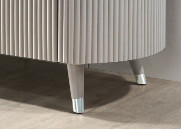 Furniture of America Aldridge Light Gray Contemporary Mirror Model FM7243GY-M