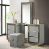 Furniture of America Ventnor Gray Glam Vanity Set Model FM7251GY-V-SET