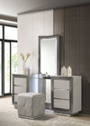 Furniture of America Ventnor Gray Glam Vanity Set Model FM7251GY-V-SET