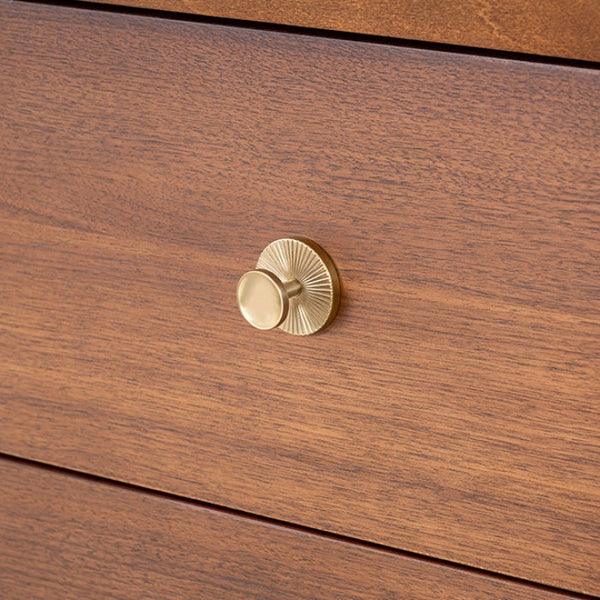 Furniture of America Hepburne Walnut Mid-Century Modern Chest Model FM74000WN-C